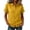 Yellow, variant on Women's Dress Shirts Causal Button Down Short Sleeve Shirt with Chest Pocket Breathable Linen Blouse for Women