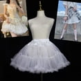 thumbnail image 5 of Women's Petticoat Skirts Puffys Tulle Tutus Skirts Underskirt Princess Ballet Dance Dress Underskirt Cosplay Costumes, 5 of 9