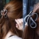 thumbnail image 4 of Pinza para el pelo con diamantes de imitación, elegante pinza para la mandíbula para mujer, tocado creativo, accesorio para el cabello, talla M, color negro, 4 of 7