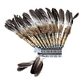 thumbnail image 2 of Sombrero indio de plumas artificiales Yinane para adultos para Halloween, 2 of 8