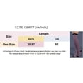 thumbnail image 3 of Dsscvnef Bas de Noël Danse Fête Multicolore Rayures Genou Chaussettes Longueur Chaude et Froide Contrôle de Taille Bas de Compression pour Femmes, 3 of 3