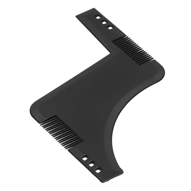Peine Para Dar Forma A La Barba, Peine Con Plantilla Para Barba ABS Para El Hogar Para Viajes Para El Centro De Belleza
