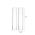 thumbnail image 2 of Portavelas CYS EXCEL Hurricane Glass de 35,56 cm de alto x 6,35 cm de profundidad, 2P, 2 of 6