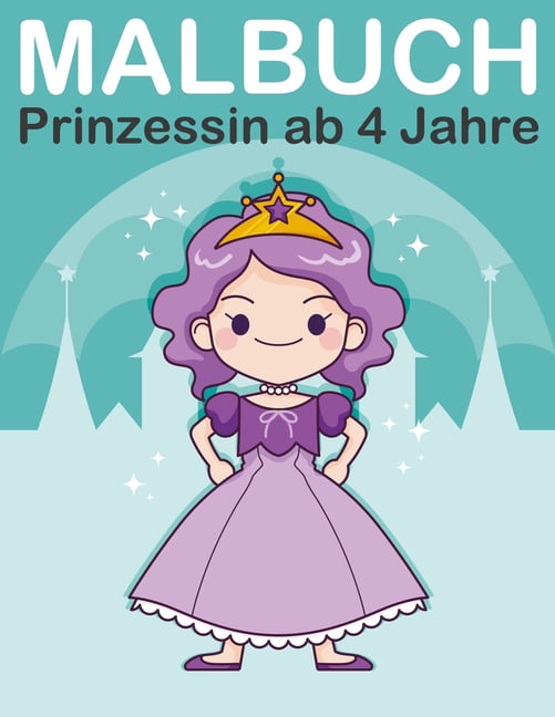 Colouring Book v Prinzessin Malbuch für Kinder #580 Schloss u a Prinz 