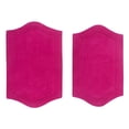 thumbnail image 6 of Home Weavers Waterford Collection 100% Cotton Non-Slip Bathroom Rug Set Machine Washable Bath Rug-21"x34", Bathroom Rug- 24"x40", Hot Pink Color 2 Piece Bath Rug set, 6 of 8