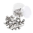 thumbnail image 4 of TABLETREANDS 30Ud Clips Para Documentos De Acero Templado Color Plata Con Manijas Ajustables, 4 of 5