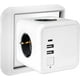 thumbnail image 1 of Toma USB múltiple, toma de corriente de pared cúbica de 4 salidas con 3 salidas USB, cargador USB de regleta de toma de corriente de pared para oficina en casa Sincero Electrónica, 1 of 5