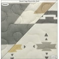thumbnail image 4 of Paseo Road Desert Sage 3 Piece Aztec Tribal Reversible Cotton Quilt Set, Western Bedding, Full Queen, 4 of 7