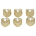 thumbnail image 2 of Heart Candle Light, Light Weight Small Volume Romantic Candles Heart Shaped Design  for Wedding for Corridor, 2 of 8
