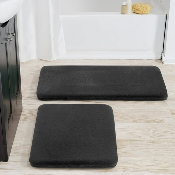 Gray Bathroom Rugs