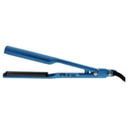 ($139.95 Value) BaBylissPRO Nano Titanium Deep Curve Styler Flat Iron, Blue ,1.5"