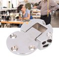 thumbnail image 2 of Zyyini Mini Hinge,90Degree Flap Hinge Zinc Alloy Mini Foldable Table Hinge Hardware Accessory for Wardrobe,Desktop Hinge, 2 of 9