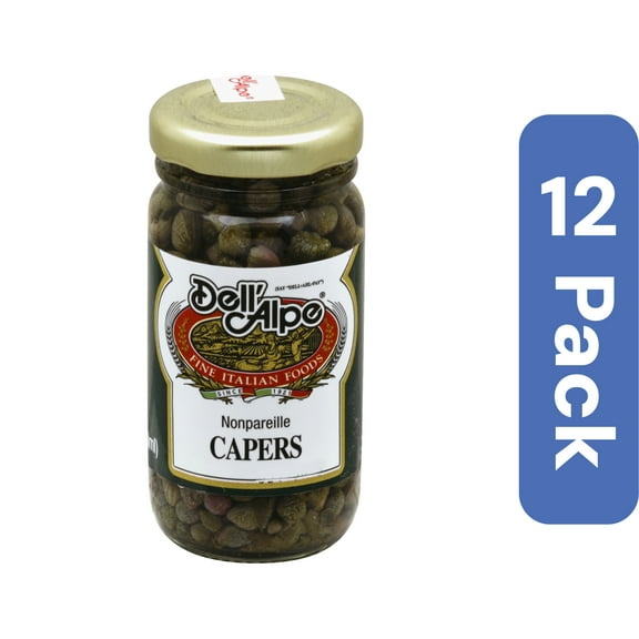 Dell Alpe Nonpareil Capers 3 oz (Pack Of 12)