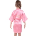 thumbnail image 1 of QUOTAY Robe Élégante à Fleurs Brodées pour Filles Style Mariage et Concours Manches Longues Légère Couvre-Maillot pour Photo Pyjama pour Filles Rouge Melon D\'eau,6, 1 of 4