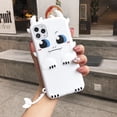 thumbnail image 1 of Funda de teléfono de silicona suave con dibujos animados en 3D para iPhone, carcasa con diseño de gato, cerdo, helado, a la moda, para modelos 12, 11 Pro, X, XR, XS Max, SE 2020, 6, 6s, 7, 8 Plus Fivean unisex, 1 of 2