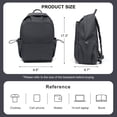 thumbnail image 2 of Mochila impermeable Coofay School College para hombre y mujer, 2 of 7