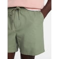 thumbnail image 4 of George Men's and Big Men's Slub Pull On Shorts, 6" Inseam, Sizes S-3XL, 4 of 5