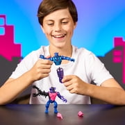 MrBeast Lab Hybrids Rockhyde vs Shadowfin Multi pack, Reveal Different Hybrid Parts to Create 2 Mix & Match Figures, Ages 5+