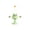 Light Green, variant on Interactive Cat Puzzle Toy Leaking Feeder, Interactive Suction Cup Spring Toy for Indoor Cats, Clever Mentally Stimulating Treating Game for Boredom Relief, Slow Feeding Station