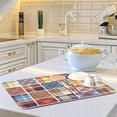 thumbnail image 6 of FREEAMG Dish Drying Mat Colorful Plaid Kitchen Dish Pads Super Absorbent Microfiber Dish Drying Rack Pads Safe Heat-resistant Kitchen Counter Mat,18x24 Inch, 6 of 7