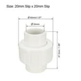 thumbnail image 2 of Slip Pipe Fitting Union Solvent Socket Quick Connector, 20mm, 2 of 4