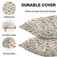 thumbnail image 4 of Waterproof Throw Pillow Covers Set of 2, 20x12 Inch Western Cowboy Decorative Pillowcases Outdoor Pillow Slip Cushion Covers Set for Couch Tent Horse Cactus Farmhouse Aesthetic Art, 4 of 7