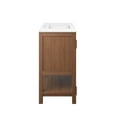 thumbnail image 3 of Modway Ashlyn 36” Wood Bathroom Vanity in Walnut White, 3 of 10