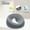 gray, variant on CAl Jianling CAI Jianling Face Down Pillow Desk Nap Pillow Prone Resting Comfort Memory Foam Ergonomics Home Massage Headrest for Beauty Salon