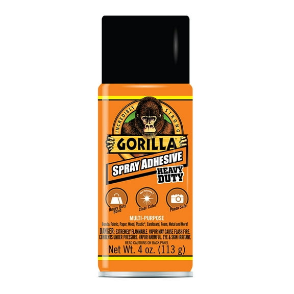 Gorilla Spray Adhesive, 4 Oz.
