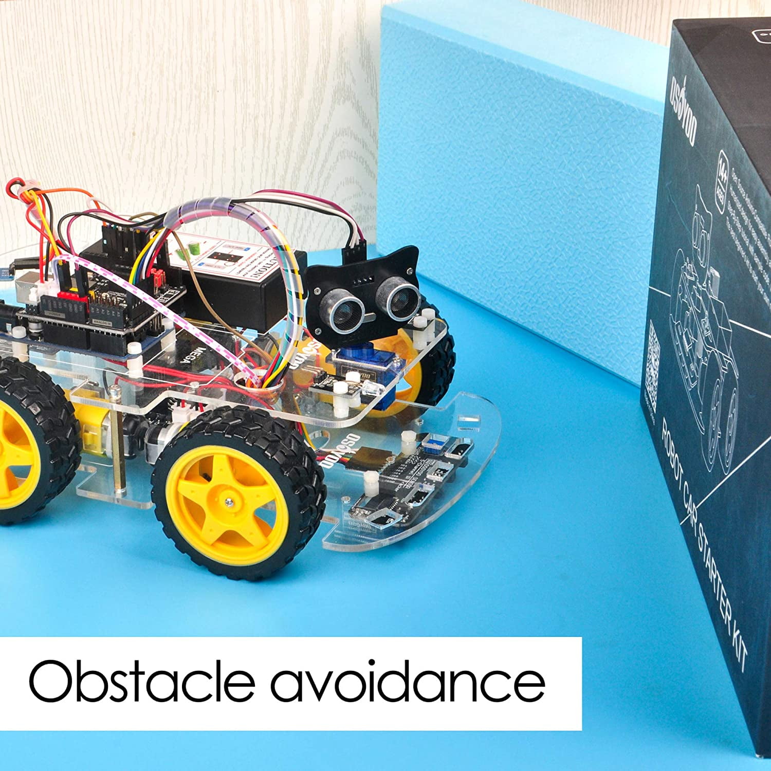 OSOYOO Stem Educational Project Smart IOT Robot Car Kit V2.1