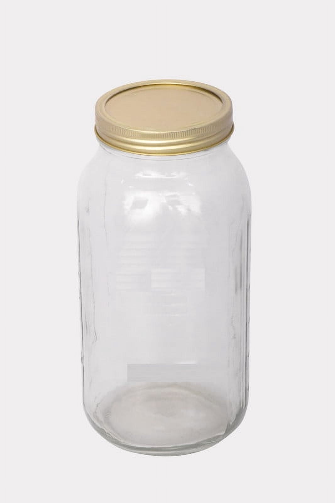 Alltrista1 Half Gallon Wide Mouth Canning Jars – 6 Count Versatility
