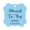 Baby Blue, variant on Darling Souvenir Meant to Bee Engagement Bonbonniere Hang Tag Custom Initials & Wedding Date Favor Tags -Kraft-100 Tags