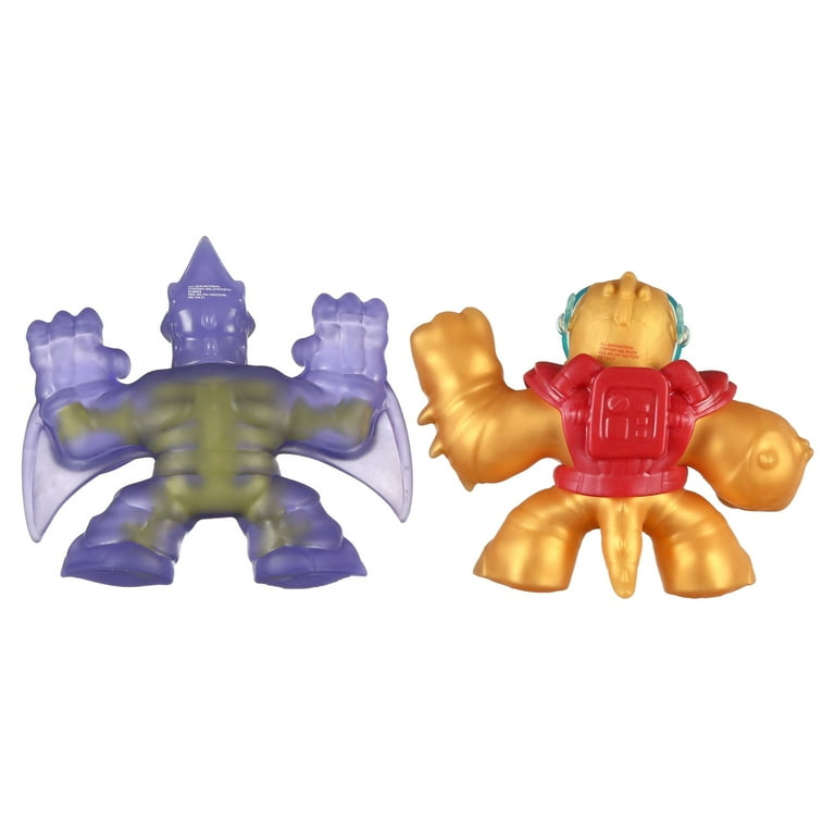 Heroes of Goo Jit Zu Galaxy Attack Toys - Sun Fire Blazagon vs