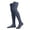 Dark Gray, variant on Womens Socks 3 Pairs Mid-Calf Solid