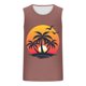 thumbnail image 4 of Camiseta sin mangas de cuello redondo para hombre, informal, a la moda, sin mangas, con estampado, blusa deportiva de cuello redondo para hombre, 4 of 4