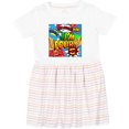 thumbnail image 3 of Inktastic I'm Four Comic Book Girls Toddler Dress, 3 of 5