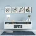 thumbnail image 6 of Wexford Home Abstract Wall Art Watercolor Canvas Prints Modern Artwork Décor for Living Room Bathroom Bedroom 16 x 16 inches, Set of 4, 6 of 11