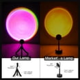 thumbnail image 4 of Sunset Lamp, 16 Color Projection with Tripod, Sunset Aura, USB Rainbow LED Lamp, Romantic Visual Light, 360 Degree Rotation, Ideal Gift., 4 of 5