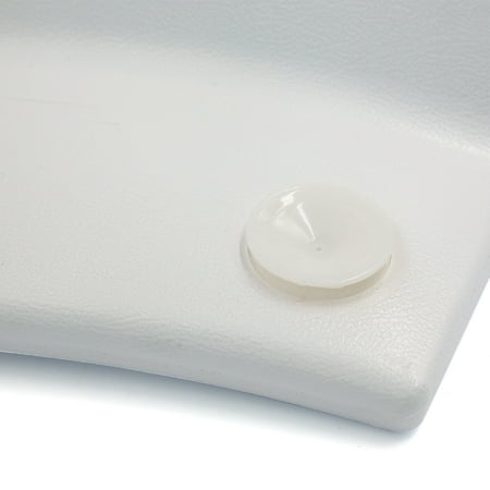 White Luxurious Foam Padded Spa Bath Pillow Hot Tub Cushion W