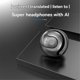 thumbnail image 2 of Language Headphones Intelligent Real-Time English Translation Bluetooth Simultaneous Interpretation Earphone B, 2 of 5