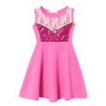 thumbnail image 1 of Disney Summer Princess Dress Baby Girls Clothes Kid Frozen Mermaid Snow White Costume Halloween Party Cosplay Belle Elsa Anna4T (120) Gao Jinjia LED, 1 of 2