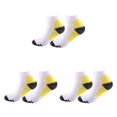 thumbnail image 2 of Wweixi 2piece Relieve Foot Fatigue Compression Socks For Greater Comfortable To Wear Ankles Socks yellow S/M 3Set, 2 of 6