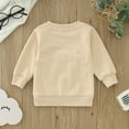 thumbnail image 5 of Byoo Newborn Girls Sweatshirt Long Sleeve Letter Print Sweatshirt Fall Casual Pullover Top, 5 of 5