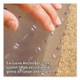 thumbnail image 2 of Multi-Task Series Anchorbar Chair Mat For Carpet Up To 0.38", 45 X 53, Clear | Bundle of 2 Each, 2 of 5