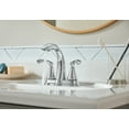 thumbnail image 3 of Moen Tiffin 2-Handle Chrome Centerset Bathroom Sink Faucet, WS84876, 3 of 7