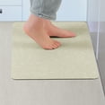 thumbnail image 2 of Unique Bargains 1 Pc Kitchen Rugs Cushioned Anti Slip Kitchen Mats Waterproof Non Slip Rug Beige 18" x 28", 2 of 6