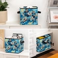 thumbnail image 6 of Football Foldable Clothes Storage Box with Handle, 10.8"x10.5"x10.6", Large Capacity Storage Bin Basket, 6 of 6