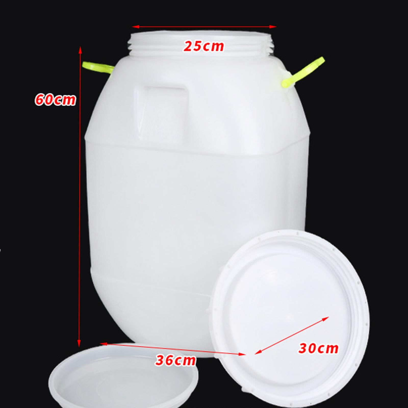 Dualoai Water Barrel Sturdy Lightweight Versatile Food Grade for Pickle Honey Enzyme 50L Tall