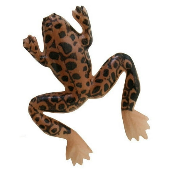 V.I.P. 1" Tru-Lur Lifelike Frog Fishing Lures for Bass, 6 Count