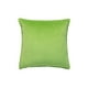 thumbnail image 2 of Injueey Funda para cojín de asiento, repuesto de Color sólido, suave, decorativa, respetuosa con la piel, reutilizable, funda de almohada Decoración del hogar Verde claro 50x50cm, 2 of 6